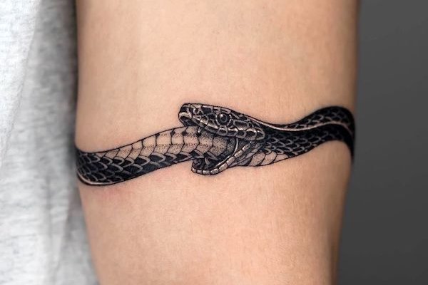 Тату эскизы змея