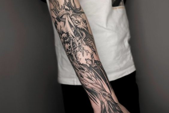 тату ведьмак