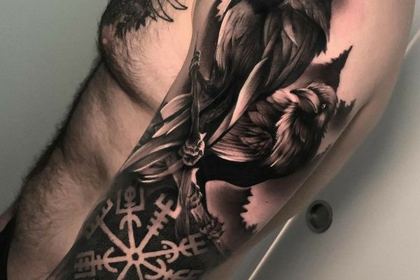 тату вальгалла значення ескіз