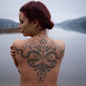 тату вальгалла значення ескіз