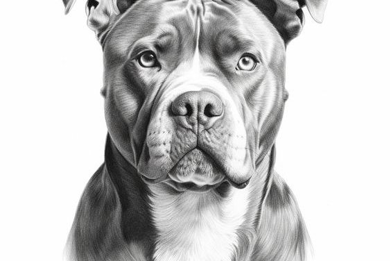 Тату эскизы питбуль