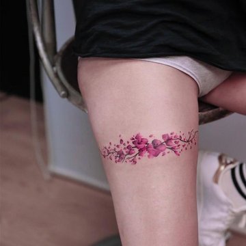 Тату эскизы подвязок