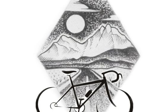 татуировка велосипед