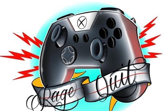 Тату-эскиз джойстик