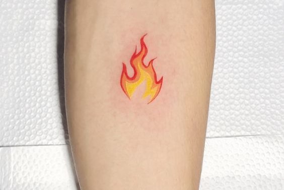 Тату эскизы огня