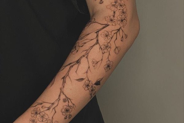 Тату-ескізи "Сакура"