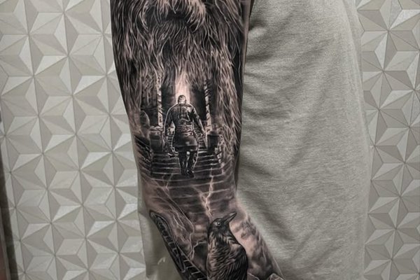 тату вальгалла значення ескіз