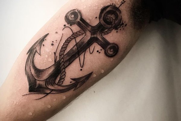 тату якір значення ескіз