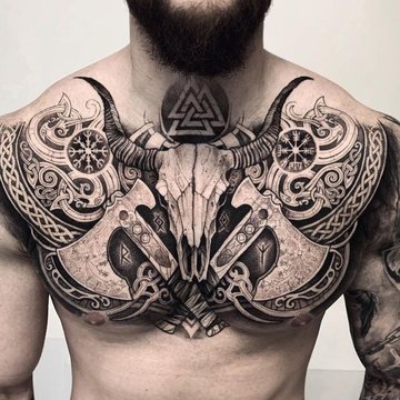 тату вальхалла значение эскиз