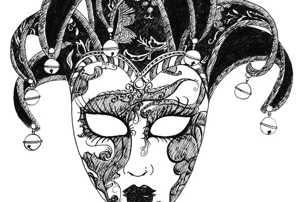 Тату-ескізи "Блазень"