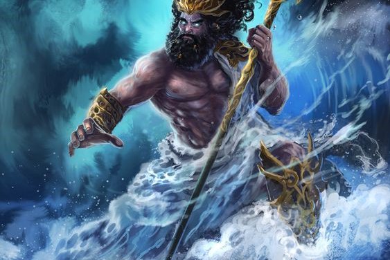 Тату-ескіз Нептун