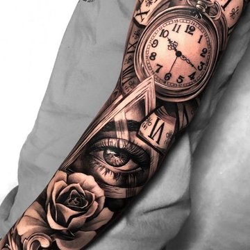 Тату рукав чоловічий