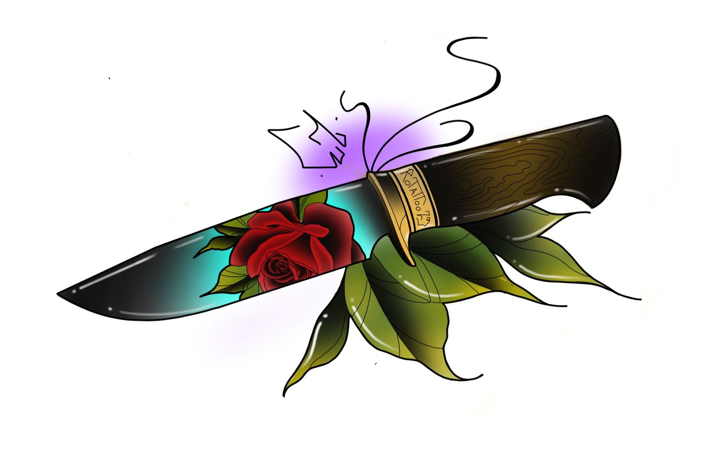 Тату-ескізи Нью-Скул