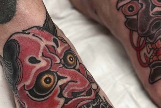 Тату на стопі та ступнях