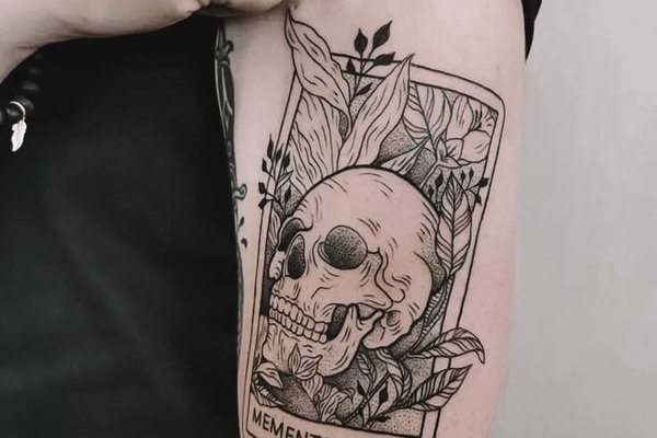 тату Memento Mori значение эскиз