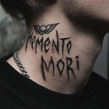 тату Memento Mori значение эскиз
