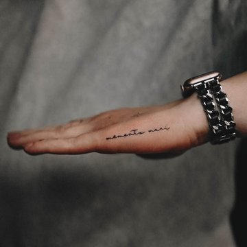 тату Memento Mori значение эскиз