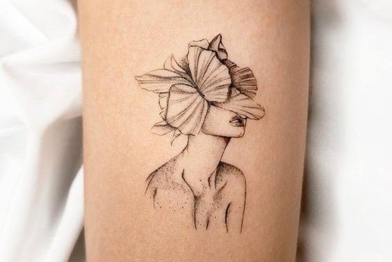 тату в стилі файн лайн