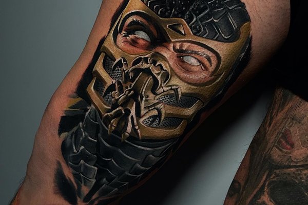 Mortal Kombat тату