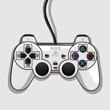 Тату-эскиз джойстик