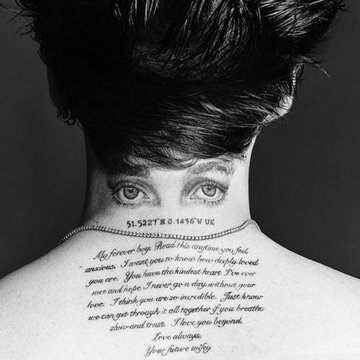 тату на шее