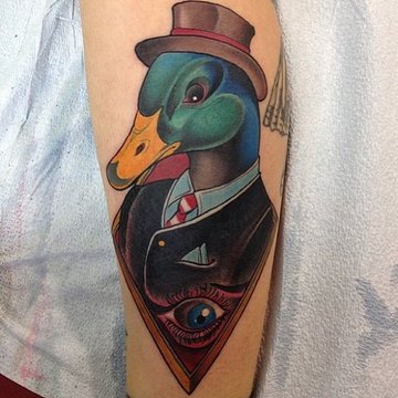 Тату - ескізи "Качка"