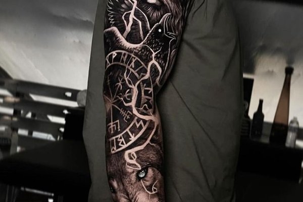 тату вальхалла значение эскиз