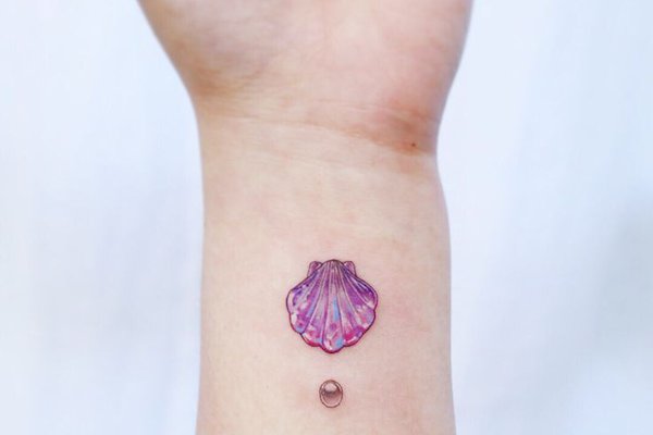 Тату ескізи перлина