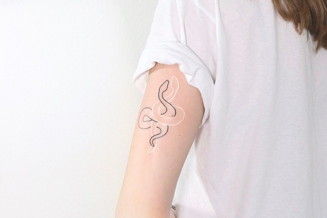 Белые татуировки