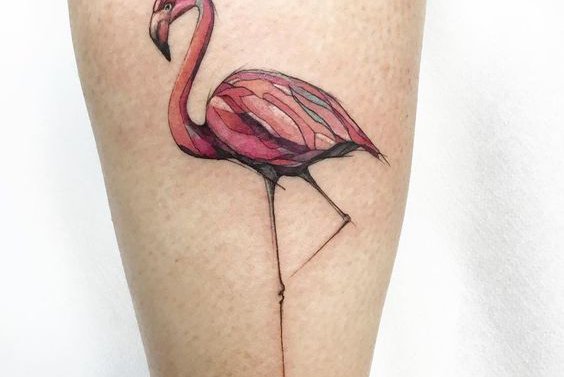 Тату-ескізи "Фламінго"