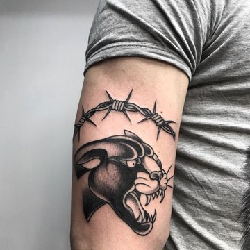 Тату-ескізи "Пантера"