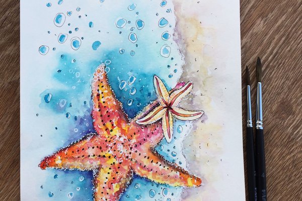 Тату-ескізи морська зірка