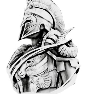 Тату ескізи гладіаторів