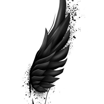 Тату ескізи крил