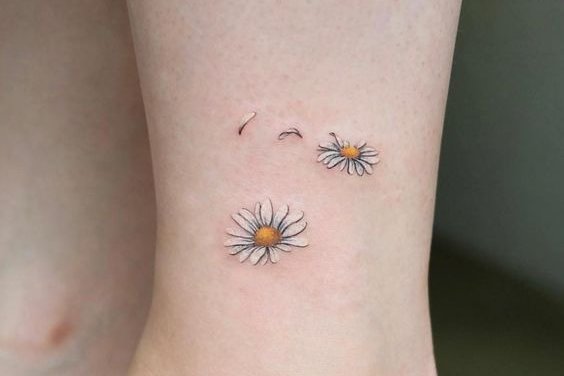 татуювання Маргаритки