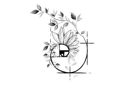 Тату-эскизы спирали