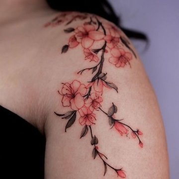 Тату-ескізи "Сакура"