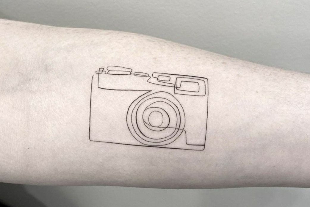 Тату-ескізи "Фотоапарат"