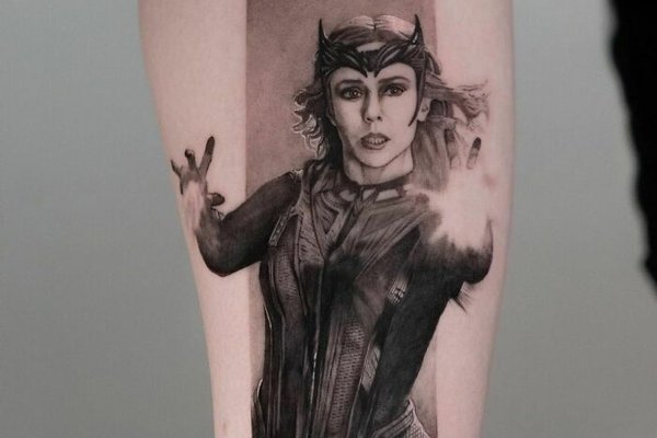 Тату в стилі Марвел