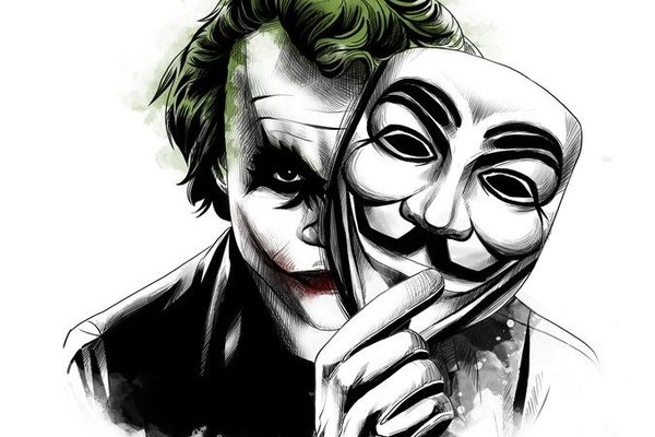 Тату эскизы джокера