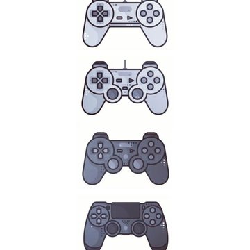 Тату-эскиз джойстик