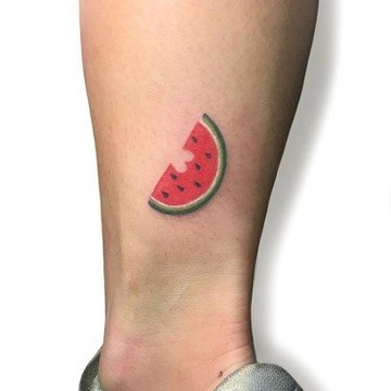 Тату-ескіз кавун