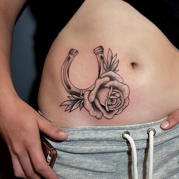 Тату-ескізи "Підкова"