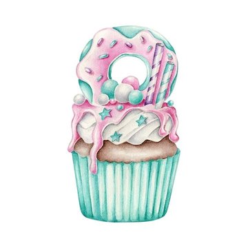 пирожное эскиз для тату