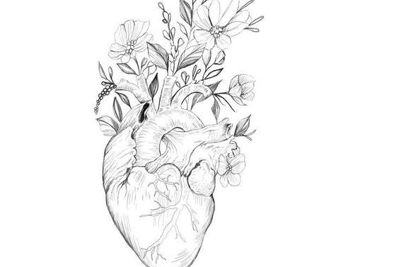 Тату-ескізи серця