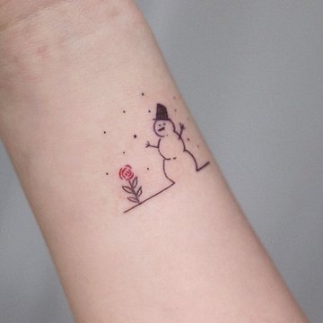 різдвяні татуювання