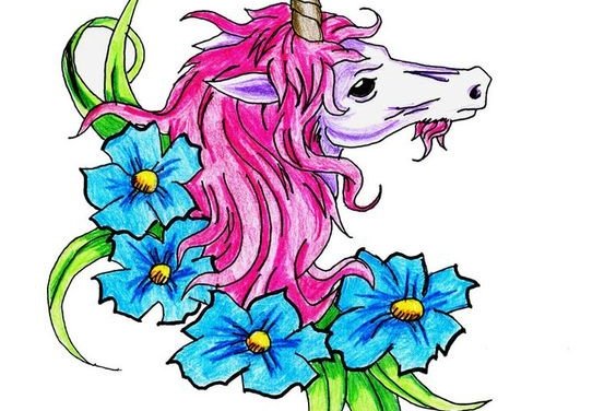 Тату-ескізи єдиноріг