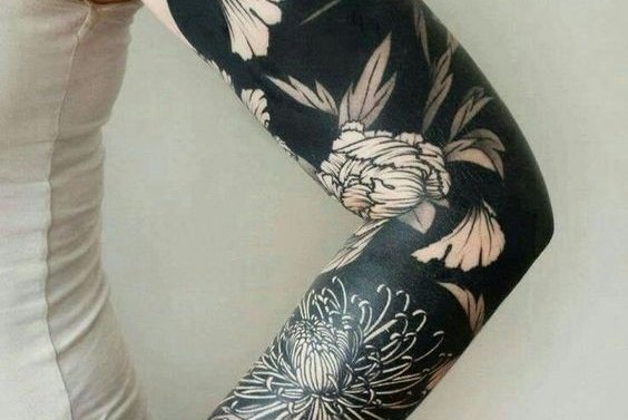 Тату ескізи блекворк