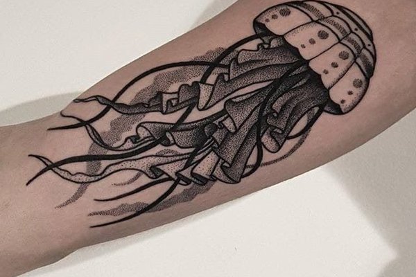 Тату-ескіз медуза