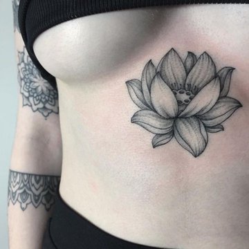 Тату ескізи лотос